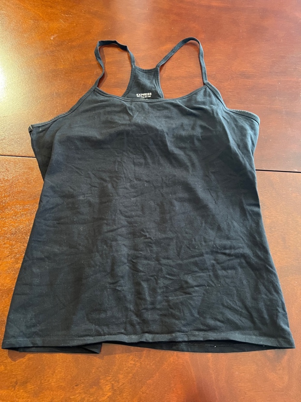 Express Best Love Cami Black Racerback Camisole Tank Top